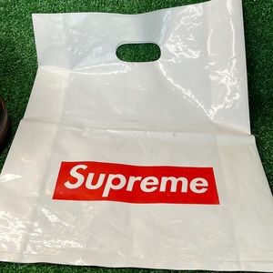 Supreme plastic bag